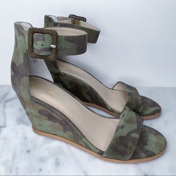 Seychelles cloud nine camo wedge Clearance
